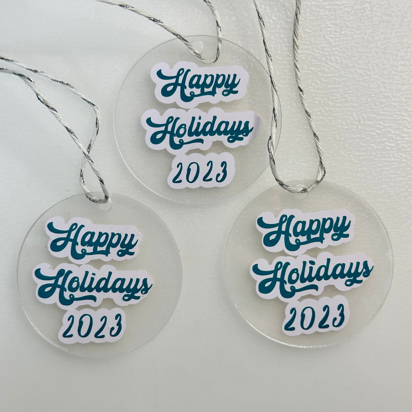 Acrylic Year Ornament